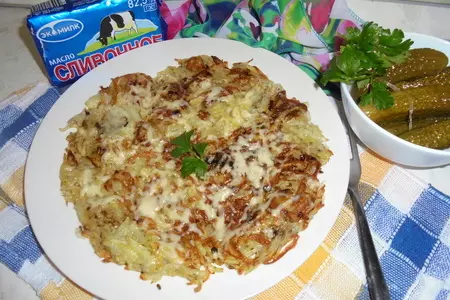 Картофельный пирог с сыром