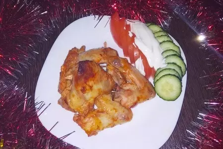 Пряные крылышки