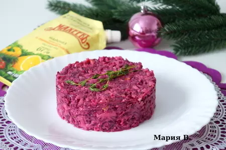 Салат со свеклой и сыром