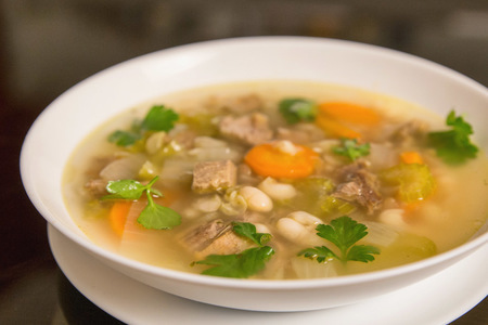 Фото к рецепту: Фасолевый суп