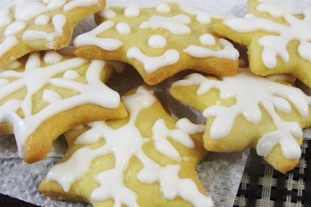 Фото к рецепту: Рождественское сахарное печенье