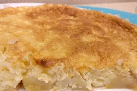 Суфле с яблоками в духовке. невесомая нежность