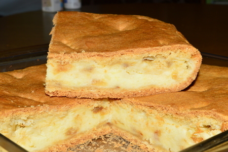 Пирог с сыром и картофелем