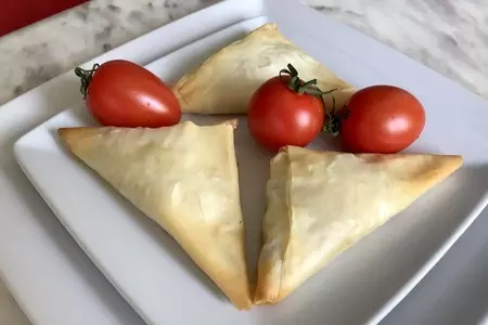Пирожки из фило теста