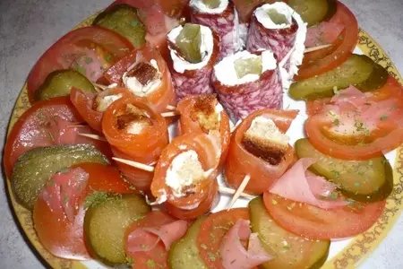 Закусочная тарелочка