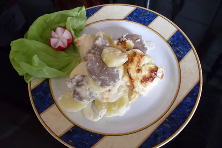 Горячая закуска "язычок"