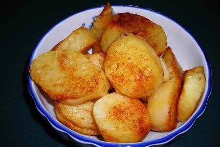 Фото к рецепту: Золотистая картошка