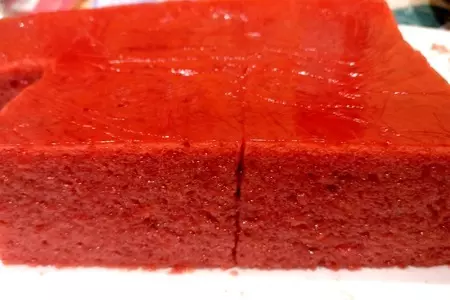 Клубничные облака - желейное суфле из замороженной или свежей клубники