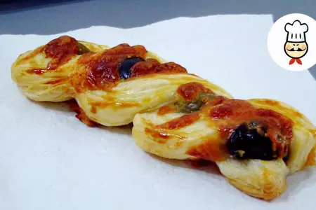 Косички с маслинами
