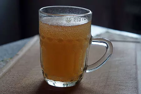 Квас из березового сока без дрожжей