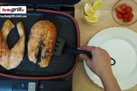 Стейк лосося