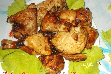 Фото к рецепту: Курица в шашлычном маринаде