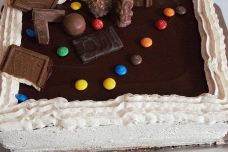 Сербский шоколадный торт чоко-моко