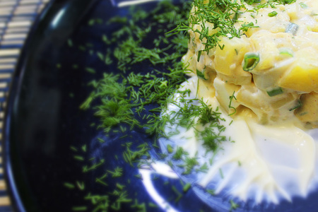 Фото к рецепту:  картофельный  салат