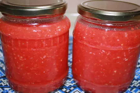 Сырая аджика без уксуса