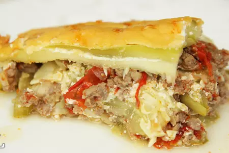 Кабачковая лазанья