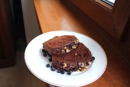 Шоколадный кекс