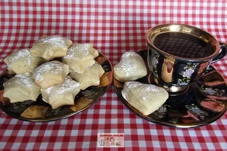 Мягкое домашнее печенье на сметане