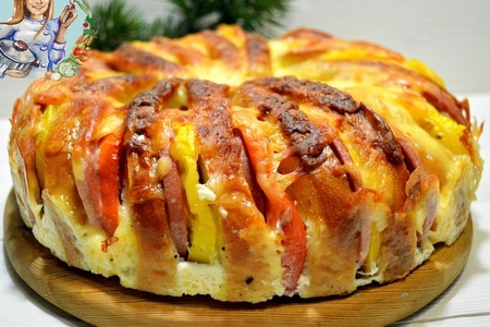 Торт из кабачков с помидорами и колбасой. Рецепт с фото | Recipe | Food, Breakfast, Cereal