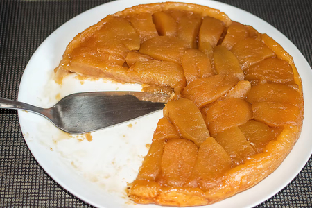 Французский яблочный пирог наизнанку - Тарт Татен
