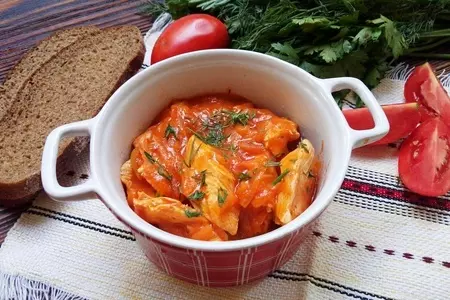 Гуляш с курицей