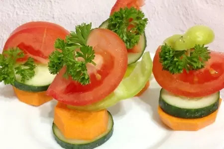Овощное канапе