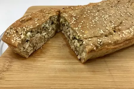 Пирог с тунцом диетический