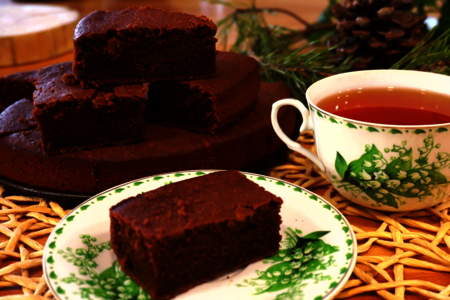Фото к рецепту: Шоколадный пирог к чаю!