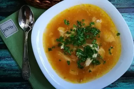 Суп из консервированной фасоли