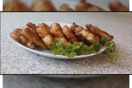 Куриные растрепки (оладушки)