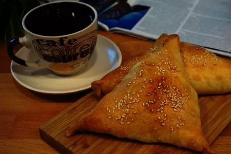 Быстрая самса с курицей