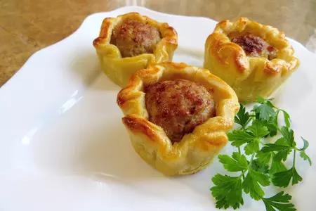 Фрикадельки в картофельном тесте