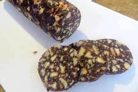 Шоколадная колбаса