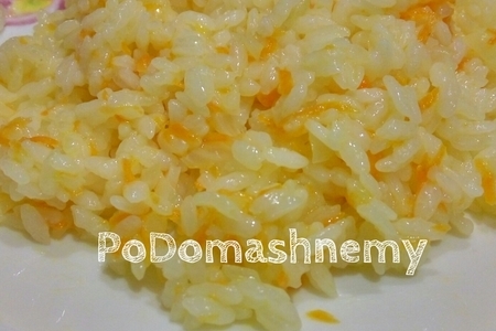 Фото к рецепту: Гарнир из риса с овощами