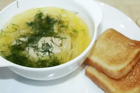 Куриный суп с лапшой