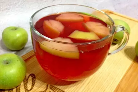 Яблочный чай по-турецки