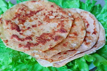 Лепешки из лаваша и фарша