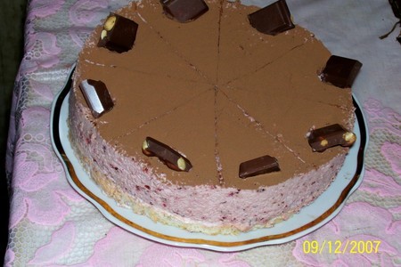 Торт "клубника со сливками"
