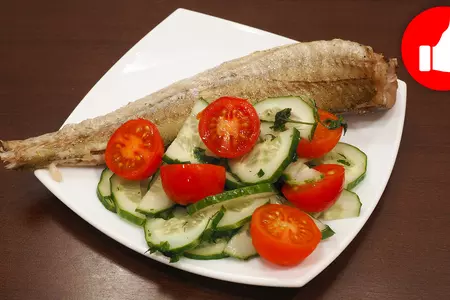 Минтай в духовке, простой рецепт