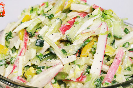 Фото к рецепту: Салат из капусты 