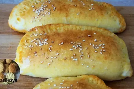 Пицца закрытая, пицца-пирожки