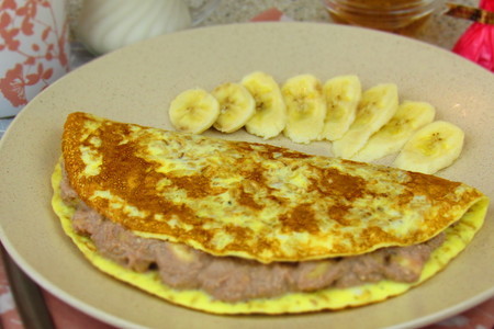 Фото к рецепту: Овсяноблин на завтрак