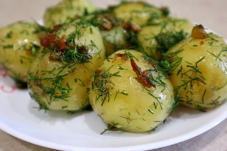 Фото к рецепту: Рецепт молодого картофеля