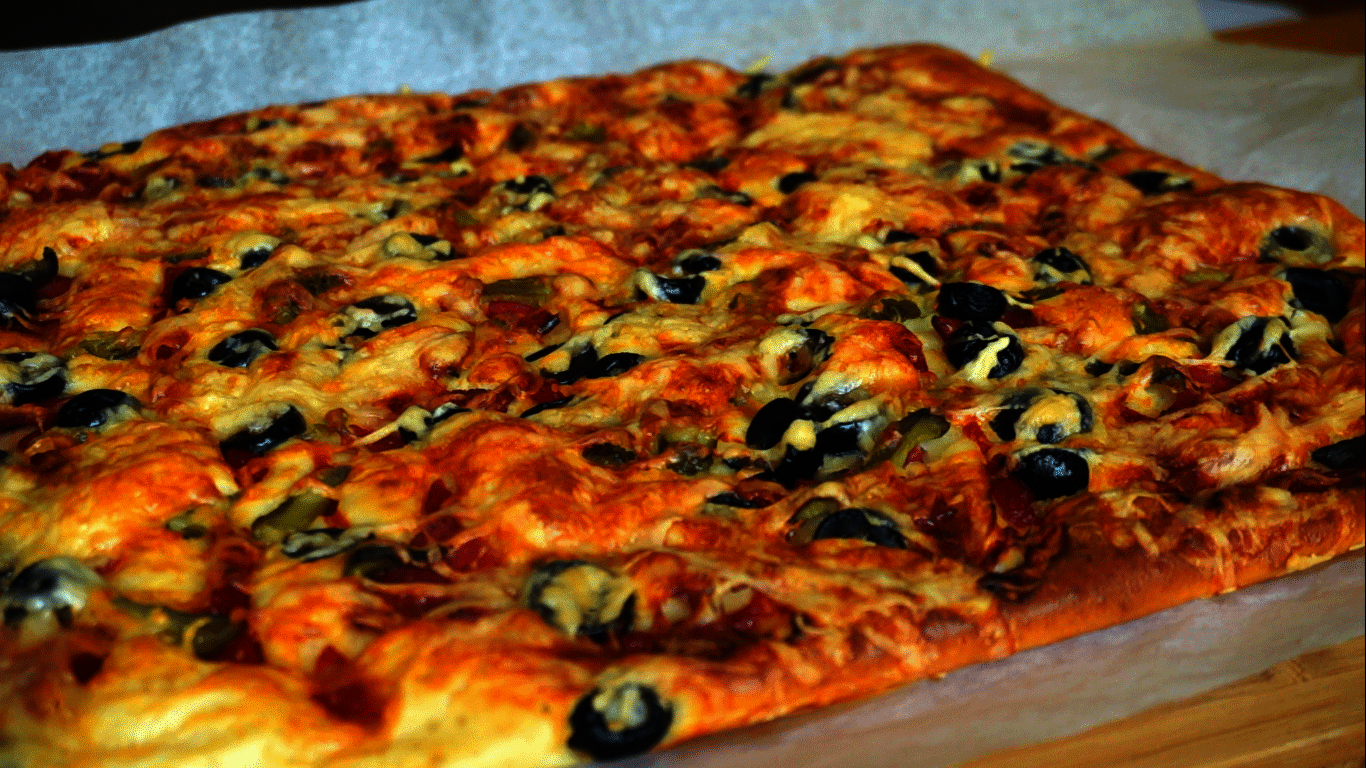 быстрая ленивая пицца в духовке фото 28
