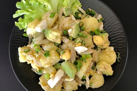 Картофельный салат с сумахом