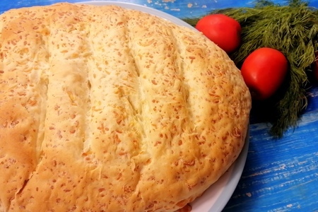 Фото к рецепту: Французский сырный хлеб