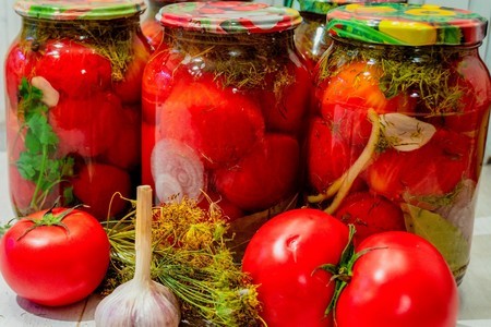 Натуральные помидоры без стерилизации на зиму
