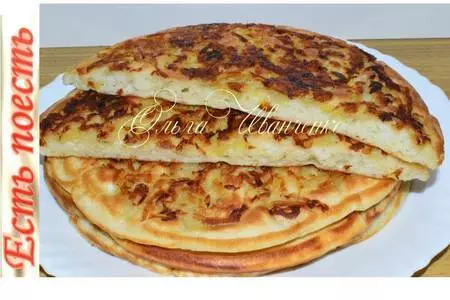 Лепешки с картофелем наливные за несколько минут