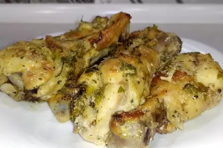 Сочная, ароматная курица в духовке по-гречески