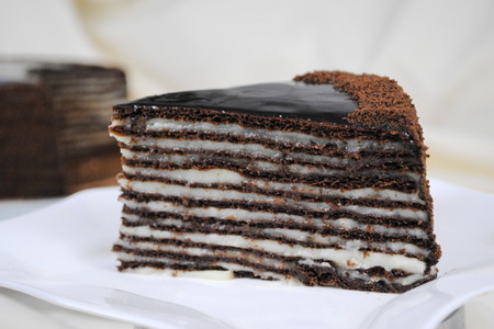 Шоколадный торт спартак